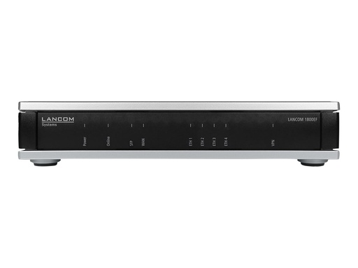 [62125] Lancom 1800EF - Router 4-Port-Switch - 1GbE - für LANCOM SFP-AON-1